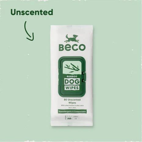 BECO PETS | Bamboo Dog Wipes - Unscented