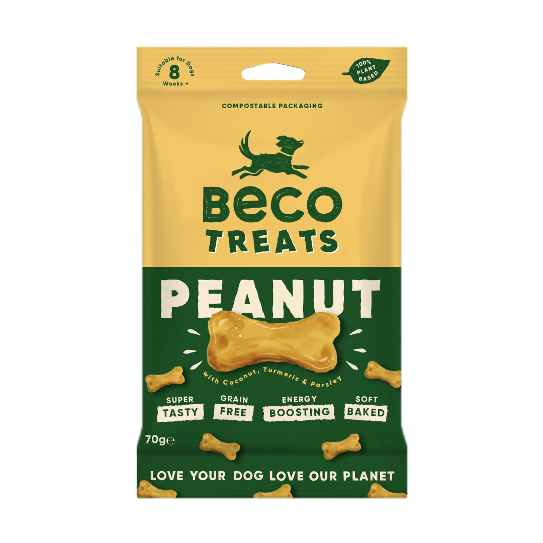 BECO TREATS | Peanut with Coconut & Turmeric