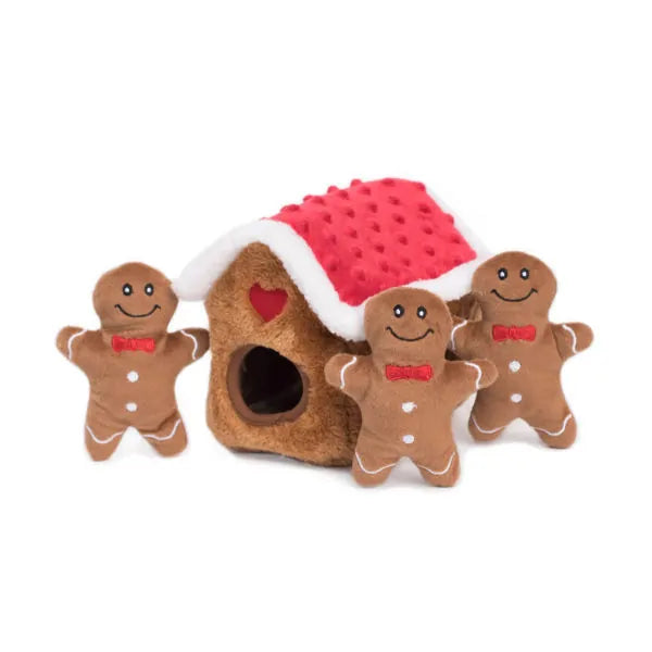 ZIPPYPAWS | Holiday Burrow - Gingerbread House