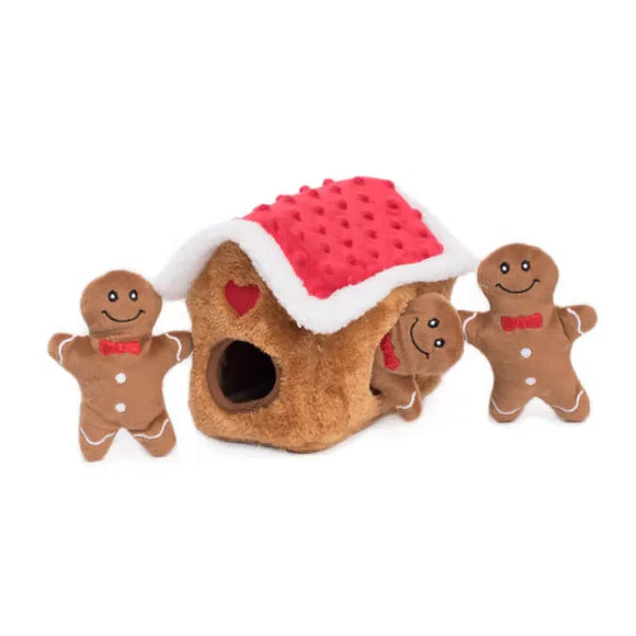 ZIPPYPAWS | Holiday Burrow - Gingerbread House